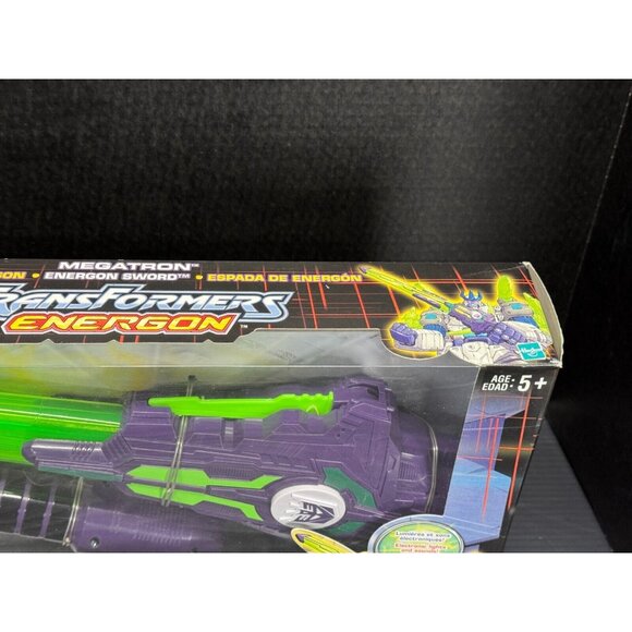 Transformers Energon Megatron Energon Sword 2003 RARE Alternate Packaging - Picture 7 of 13